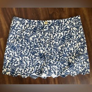 NWT Lilly Pulitzer Colette Skort, Size 14, Oyster Bay Blue, Krillin It